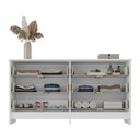 Ver imagem 3 de Cômoda 136 Cm com 6 Gavetas Multimóveis Branco