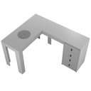 Ver imagem 1 de Mesa Nails Clássica em L 150x117 Cm com Aspirador