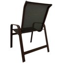 Ver imagem 5 de Conjunto Lótus com Mesa 90cm Ripada 4 Poltronas Ombrelone 3,00m com Base Marrom