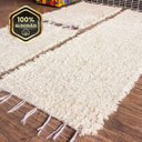 Ver imagem 6 de Jogo Tapetes e Passadeira Algodão Boho Cru Quarto Cozinha 3 Peças