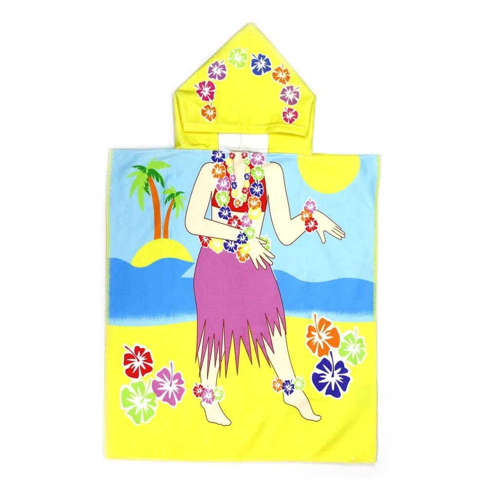 Poncho Roupão de Praia Infantil com Capuz – Havaiana – Appel