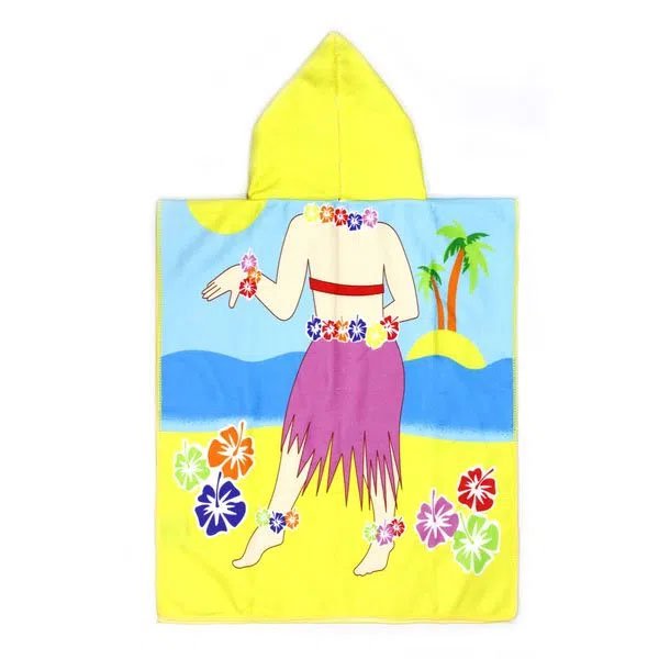 Poncho Roupão de Praia Infantil com Capuz – Havaiana – Appel - 2
