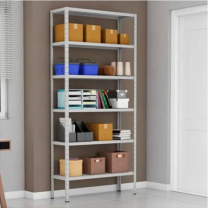 Estante de Aço com 6 Bandejas Cinza 30cm - 7