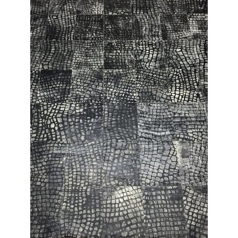 Tapete Couro 200x250 Croko Petróleo