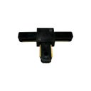 Ver imagem 1 de Conector Emenda Modelo T para Trilhos de Sobrepor Preto