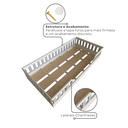 Ver imagem 7 de Conjunto com 2 Camas Infantil Montessoriana Solteiro Cori Yescasa Branco/Cinza Cristal