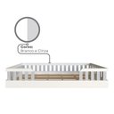 Ver mais imagens de Conjunto com 2 Camas Infantil Montessoriana Solteiro Cori Yescasa Branco/Cinza Cristal