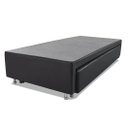 Ver imagem 2 de Cama Box Casal com Auxiliar Espuma Sintético Preto 62x138x188