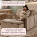 Ver imagem 6 de Poltrona de Amamentação Retrátil Base Madeira Maciça Encanto