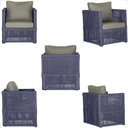 Ver imagem 5 de Mesa e 2 Poltronas Madri Corda Náutica Estofado 8 Trama Azul