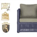 Ver imagem 4 de Mesa e 2 Poltronas Madri Corda Náutica Estofado 8 Trama Azul