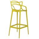 Ver imagem 3 de Kit 4 Banqueta Aviv Allegra Solna Fratini 109 cm (altura) Polipropileno Cor Amarelo