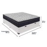 Cama Box Baú Branco Casal Colchão Víuvo Ortobom Extra Firme - 2