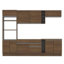 Ver imagem 2 de Cozinha Completa Vicenza Rodapé Armário Balcão Rustic Madesa