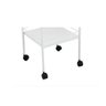 Mesa Auxiliar 40 X 40 X 80 Pintura Epóxi com Rodizios - 3