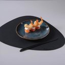 Ver mais imagens de Jogo 6 Pratos de Sobremesa 19,5cm Orgânico Azul Oceano Bolo Torta Porto Brasil Mesa Posta