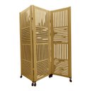 Ver imagem 1 de Biombo Divisor Ambiente Rj 03 Folhas C/ 06 Rodízios