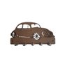 Porta-chaves de Parede em Mdf com Design de Fusca:natural - 1