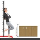 Ver imagem 6 de Armário para Escritório 3 Portas Credenza