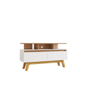 Ver imagem 6 de Rack para TV até 50 Polegadas 2 Portas 2 Prateleiras Pés em Madeira Maciça Rubi