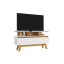 Ver imagem 7 de Rack para TV até 50 Polegadas 2 Portas 2 Prateleiras Pés em Madeira Maciça Rubi