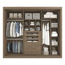 Ver imagem 3 de Guarda-Roupa Casal 3 Portas MDF Aracruz Espresso Móveis