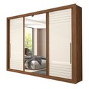 Ver imagem 2 de Guarda-Roupa Casal 3 Portas MDF Aracruz Espresso Móveis
