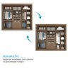 Guarda-Roupa Casal 3 Portas MDF Aracruz Espresso Móveis - 5