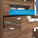 Ver imagem 7 de Guarda-Roupa Casal 3 Portas MDF Aracruz Espresso Móveis