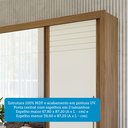 Ver imagem 6 de Guarda-Roupa Casal 3 Portas MDF Aracruz Espresso Móveis
