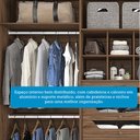 Ver mais imagens de Guarda-Roupa Casal 3 Portas MDF Aracruz Espresso Móveis
