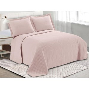 Cobre Leito Colcha Solteiro Liso Loft Rose