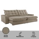 Ver imagem 4 de Sofá Livy Veludo 02 Módulos de 100m B25cm Meu Sofá Online
