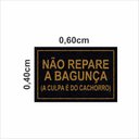 Ver imagem 2 de Tapete Capacho Não Repare na Bagunça para Portas de Entradas