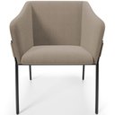 Ver imagem 3 de Kit 3 Cadeiras para Sala de Jantar Estar Living Olívia L02 Bouclê Bege - Lyam Decor