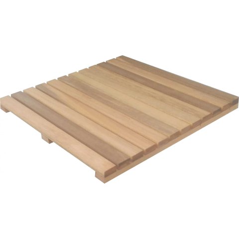 Deck de Madeira Modular 60x60 Cm Neonx com Pintura:osmocolor Transparente