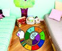 Ver imagem 1 de Adesivo Didático Amarelinha Caracol Escola Espaço Kids 1,50