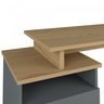 Escrivaninha com Regulagem Estilo Industrial 2 Gavetas Plus - 18