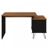 Escrivaninha com Regulagem Estilo Industrial 2 Gavetas Plus - 16
