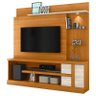 Estante Home Theater Alan com Aparador e Mesa de Centro Frizz Cinamomo Off White - Madetec - 5