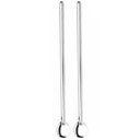 Ver imagem 1 de 2 Colheres Bailarina Inox para Drinks Gin Coquetel Suco Longa Barman 30cm Mexer Simonaggio