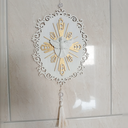 Ver imagem 3 de Enfeite de Porta Divino Espirito Santo Presente Religioso Decoração Católica Fé Jesus 27cm