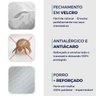 4 Capas de Travesseiro Fronha Impermeável Napa Premium Hospitalar Branco 50x70 - 5