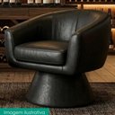 Ver imagem 2 de Poltrona Decorativa Cave Base Giratoria Courino Tcs 724 Moll