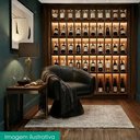 Ver mais imagens de Poltrona Decorativa Cave Base Giratoria Courino Tcs 724 Moll