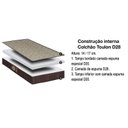 Ver imagem 5 de Colchão Casal Espuma Toulon D-28 138x188x17 - Sankonfort