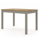 Ver imagem 1 de Mesa de Jantar em Madeira Maciça Cinza Lavado