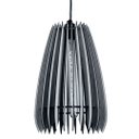 Ver imagem 1 de Luminária Teto tipo Pendente COMETA MDF - Completa - Cor: Preta
