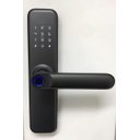 Ver imagem 2 de Fechadura Eletrônica Digital Biométrica Beluni New Grey Tuya Smart Wifi 423