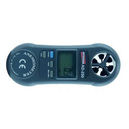 Anemômetro Digital Lcd Faixa Medição 0,4 A 30 M/s Função Máx Mín Ad-250 Portátil - 3